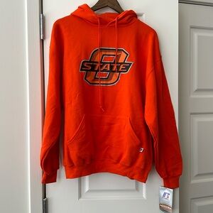 NWT Oklahoma State Orange Hooded Sweatshirt